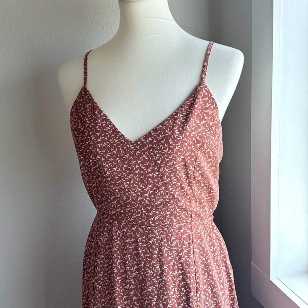 Love riche ruffle maxi dress EUC